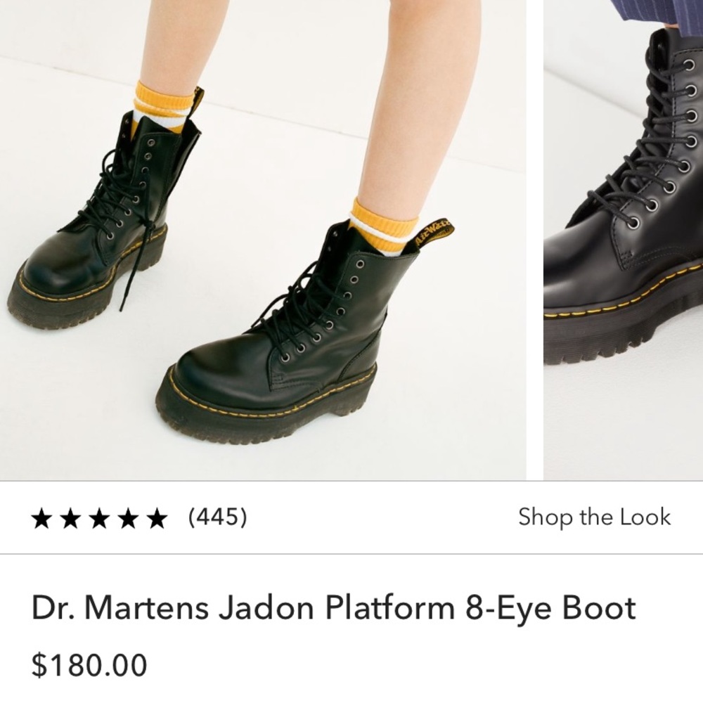 Dr. Martens Jardon Platform 8-Eye Boot
